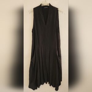 Eileen Fisher Black Sleeveless Dress